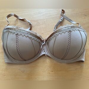 Candies bra. Style# 80445. 36C. Tan. Excellent condition.